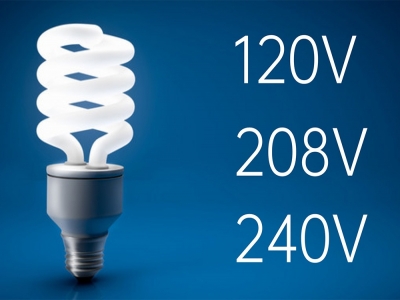 AC  120、208、240V